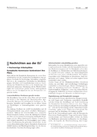 Dokument Nachrichten aus der EU