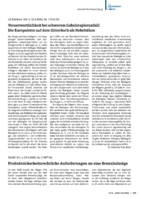 Dokument Aktuelle Rechtsprechung