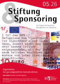 Dokument Stiftung&Sponsoring Ausgabe 05 2026