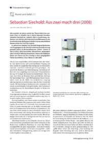 Dokument Sebastian Siechold: Aus zwei mach drei (2008)