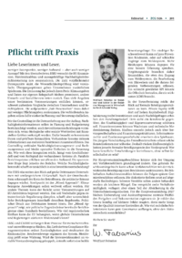 Dokument Pflicht trifft Praxis