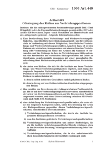 Dokument Artikel 449 Offenlegung des Risikos aus Verbriefungspositionen