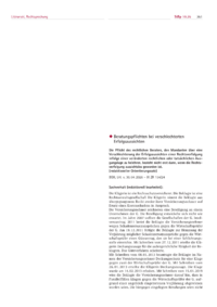 Dokument Beratungspflichten bei verschlechterten Erfolgsaussichten