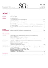 Dokument Inhaltsverzeichnis / Impressum