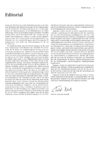 Dokument Editorial