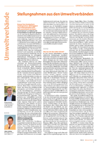 Dokument Stellungnahmen aus den Umweltverb&auml;nden