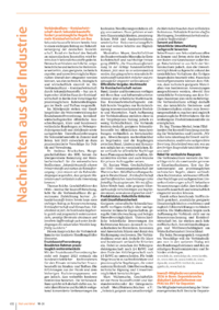 Dokument Nachrichten aus der Industrie