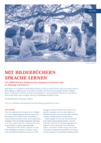 Dokument Mit Bilderb&uuml;chern Sprache lernen