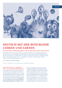 Dokument Deutsch mit der Boto-Bande lehren und lernen