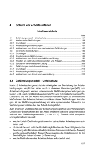 Dokument Schutz vor Arbeitsunfällen