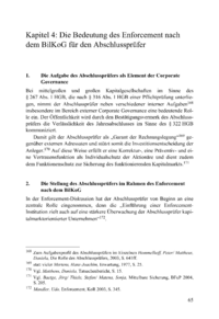 Dokument Die Bedeutung des Enforcement nach dem BilKoG f&uuml;r den Abschlusspr&uuml;fer