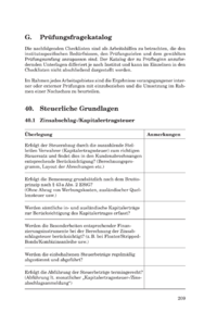 Dokument Prüfungsfragekatalog