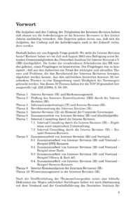 Dokument Vorwort