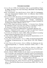 Dokument Literaturverzeichnis
