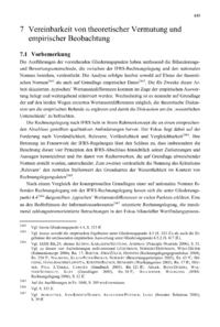 Dokument Vereinbarkeit von theoretischer Vermutung und empirischer Beobachtung