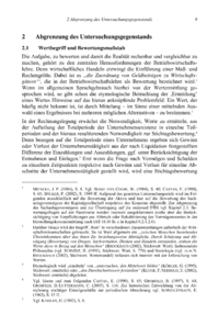 Dokument Abgrenzung des Untersuchungsgegenstands