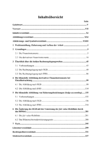 Dokument Inhaltsübersicht