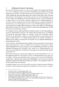 Dokument Einleitung und Gang der Untersuchung