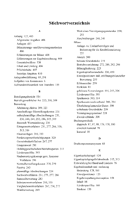 Dokument Stichwortverzeichnis