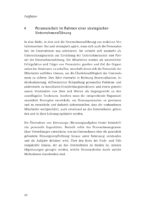 Dokument Personalarbeit im Rahmen einer strategischen Unternehmensführung