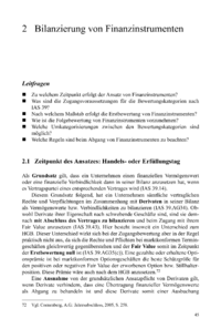 Dokument Bilanzierung von Finanzinstrumenten