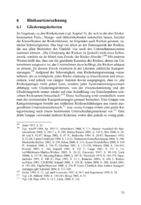 Dokument Risikoartenrechnung