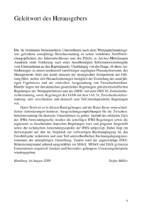 Dokument Geleitwort des Herausgebers