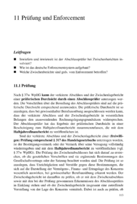 Dokument Prüfung und Enforcement