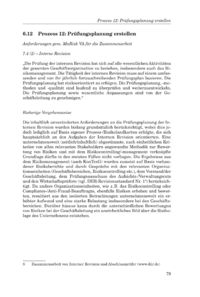 Dokument Prozess 12: Prüfungsplanung erstellen