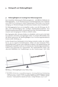Dokument Risikoprofil und Risikotragfähigkeit