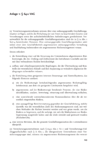 Dokument Anlage 1: § 64 a VAG
