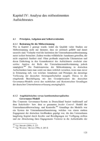 Dokument Analyse des mitbestimmten Aufsichtsrates