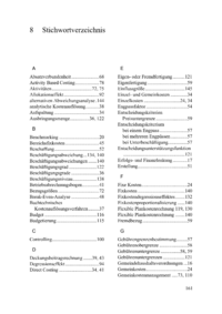 Dokument Stichwortverzeichnis
