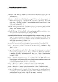 Dokument Literaturverzeichnis
