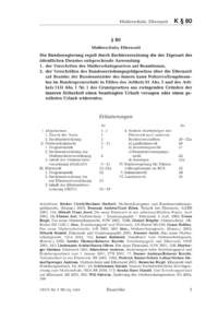 Dokument § 80 Mutterschutz; Erziehungsurlaub