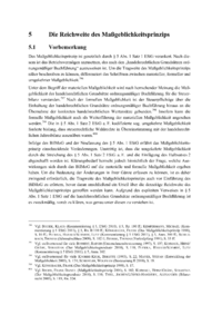 Dokument Die Reichweite des Ma&szlig;geblichkeitsprinzips