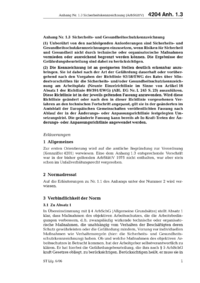 Dokument ArbStättV Erläuterungen: Anhang Nr. 1.3 Sicherheits- und Gesundheitsschutzkennzeichnung