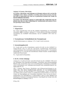 Dokument ArbStättV Erläuterungen: Anhang Nr. 1.6 Fenster, Oberlichter