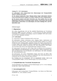 Dokument ArbStättV Erläuterungen: Anhang Nr. 1.10 Laderampen