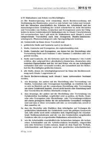Dokument ChemG Erläuterungen: § 19 Maßnahmen zum Schutz von Beschäftigten