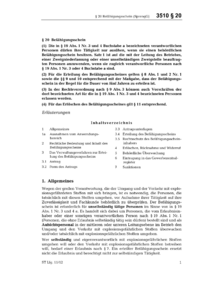 Dokument SprengG Erl&auml;uterungen: &sect; 20 Bef&auml;higungsschein