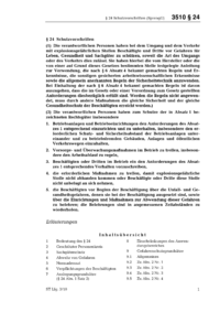 Dokument SprengG Erläuterungen: § 24 Schutzvorschriften
