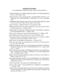 Literaturverzeichnis