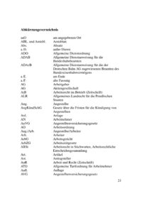 Abkürzungsverzeichnis