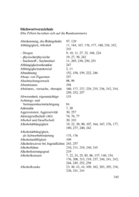 Stichwortverzeichnis