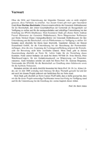 Dokument Vorwort