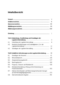 Dokument Inhalts&uuml;bersicht