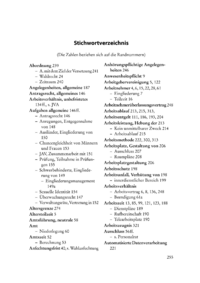 Stichwortverzeichnis