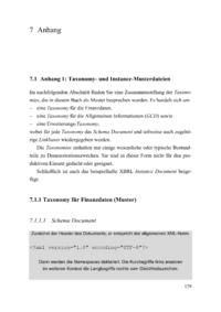 Dokument Taxonomy- und Instance-Musterdateien