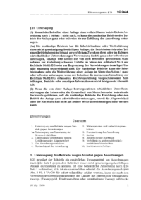 Dokument BImSchG Erläuterungen: § 25 Untersagung